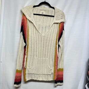 Rip Curl Cream Chic knit Hoodie